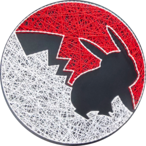 PIKA BALL z tutorialem - Zestaw String Art BOX kreatywny